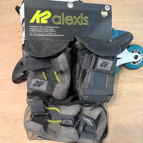 Alexis Teal and White Inline Skates - Picture 10 of 12